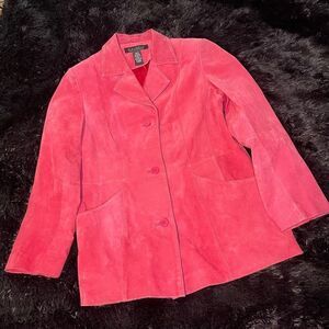 Dialogue Suede Jacket SZ M